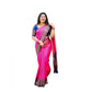 Sassy Women's Soft Lichi Silk Printed Saree With Blouse Piece