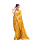 Snazzy Women's Soft Lichi Silk Printed Saree With Blouse Piece