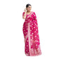 Snazzy Women's Soft Lichi Silk Printed Saree With Blouse Piece