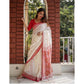 Glamorous Women's Soft Lilan Printed Saree With Blouse Piece