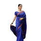 Luxurious Women's Soft Lichi Silk Printed Saree With Blouse Piece