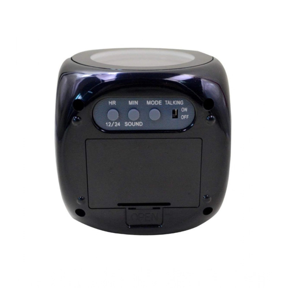 Groovy Time Display with Voice Projection And Wake-Up Alarm Clock