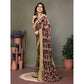 Elite Women's Chiffon Printed Saree With Blouse Piece