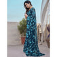 Elite Women's Chiffon Printed Saree With Blouse Piece