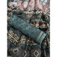 Traditional Women's Linen Cotton Printed Saree With Blouse Piece