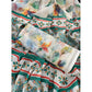 Traditional Women's Linen Cotton Printed Saree With Blouse Piece