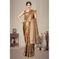 Delicate Women's Cotton Silk Printed Saree With Blouse Piece