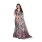 Delicate Women's Cotton Silk Printed Saree With Blouse Piece