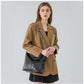 Jaunty Women's PU Leather Zipper Handbag