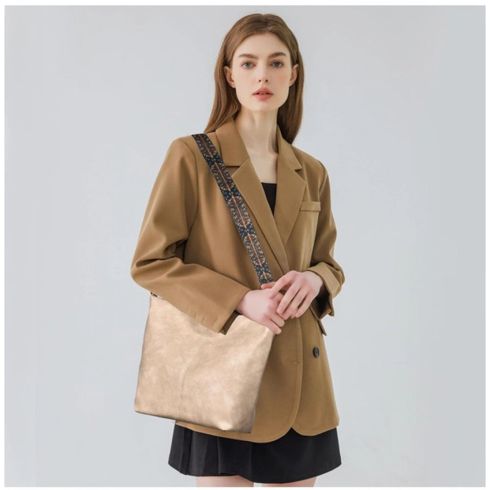 Jaunty Women's PU Leather Zipper Handbag