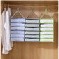 Groovy Hanging Foldable Fabric Closet Organizer with 6 Shelves