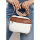 Graceful Women's PU Leather Zipper Sling Bag