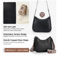 Attractive Women's PU Leather Zipper Sling Bag