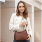 Attractive Women's PU Leather Zipper Sling Bag