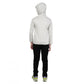 Attractive Boy's Cotton Printed Hooded Neck Hoodies (Grey )