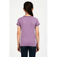 Stunning Girl's Cotton Printed Round Neck T-Shirt (Lavander)
