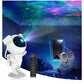 Plastic Galaxy Projector Night Lamp Astronaut Design