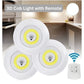 Plastic COB LED Lights with Wireless Remote Control Hot
