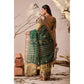 Beautiful Women's Faux Linen Printed Saree With Blouse Piece