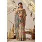 Beautiful Women's Faux Linen Printed Saree With Blouse Piece