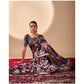 Stylish Women's Faux Silk Printed Saree With Blouse Piece