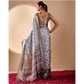 Stylish Women's Faux Art Silk Printed Saree With Blouse Piece