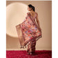 Sensational Women's Faux Silk Printed Saree With Blouse Piece