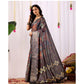 Sensational Women's Faux Silk Printed Saree With Blouse Piece