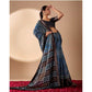 Sensational Women's Faux Art Silk Printed Saree With Blouse Piece