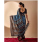 Sensational Women's Faux Art Silk Printed Saree With Blouse Piece