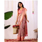 Sensational Women's Faux Silk Printed Saree With Blouse Piece