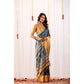 Sensational Women's Faux Banarasi Printed Saree With Blouse Piece