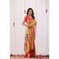 Sensational Women's Faux Silk Printed Saree With Blouse Piece