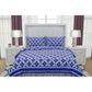 Amazing Fleece Geometric Double Polar Warm Bedsheet with 2 Pillow Cover
