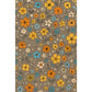 Magnificent Microfiber Floral Printed Single Bedsheet with 1 Pillow Cover