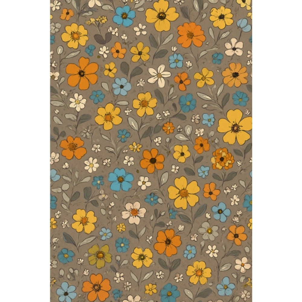 Magnificent Microfiber Floral Printed Single Bedsheet with 1 Pillow Cover