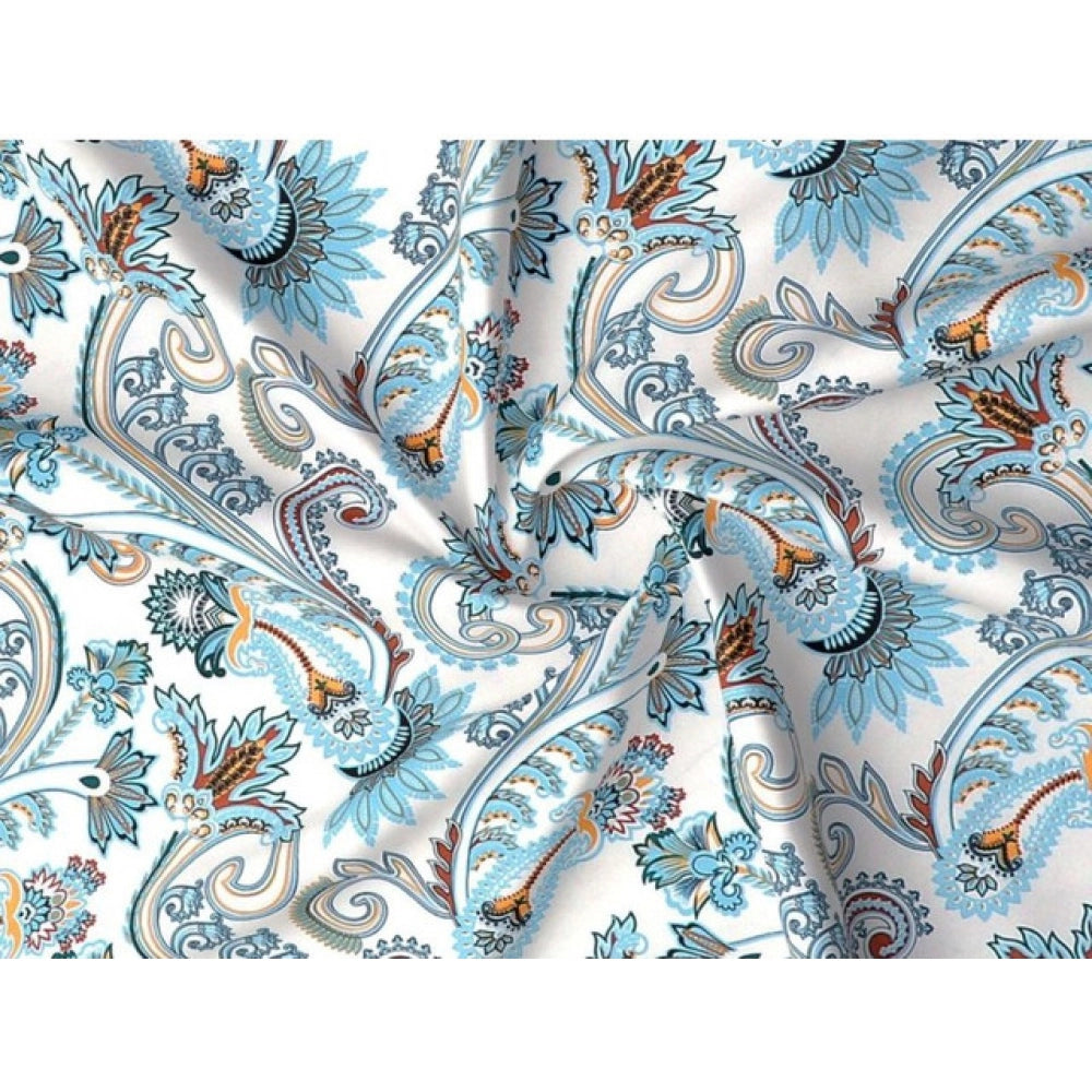 Sizzling Cotton Blend Floral Printed Double Bedsheet with 2 Pillow Covers