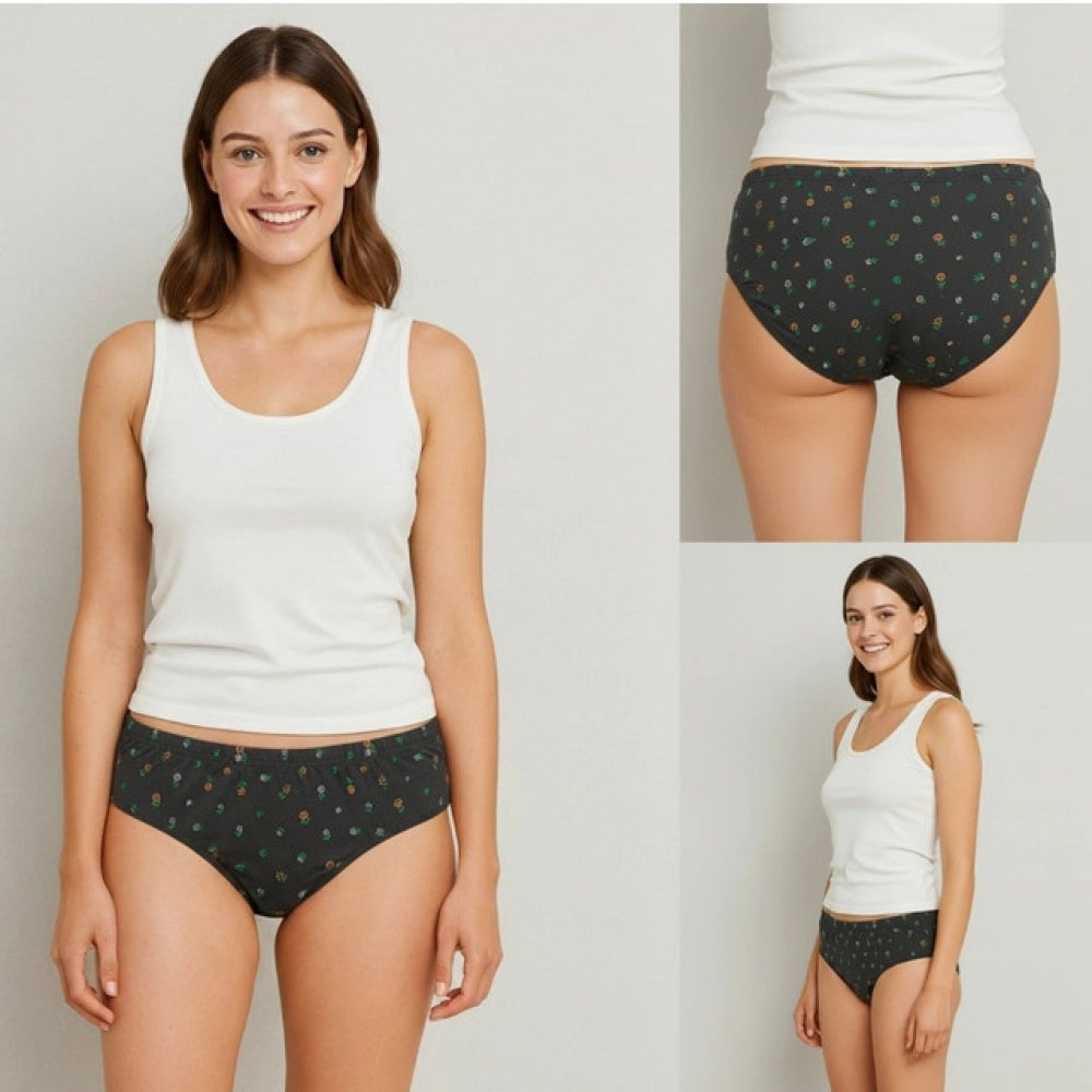 Modern Pack of 9 Women's Cotton Printed Hipster Panty