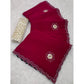 Astonishing Women's Chiffon Butti Dotted Saree With Blouse Piece