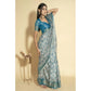 Tremendous Women's Polyester Printed Saree With Blouse Piece