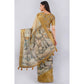 Tremendous Women's Polyester Printed Ready To Wear Saree With Blouse Piece