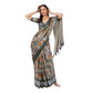 Tremendous Women's Polyester Printed Ready To Wear Saree With Blouse Piece