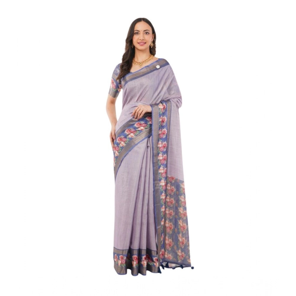 Incredible Women's Polyester Printed Saree With Blouse Piece