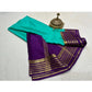 Appealing Women's Crepe Chit Pallu Solid Saree With Blouse Piece