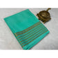 Appealing Women's Crepe Chit Pallu Solid Saree With Blouse Piece
