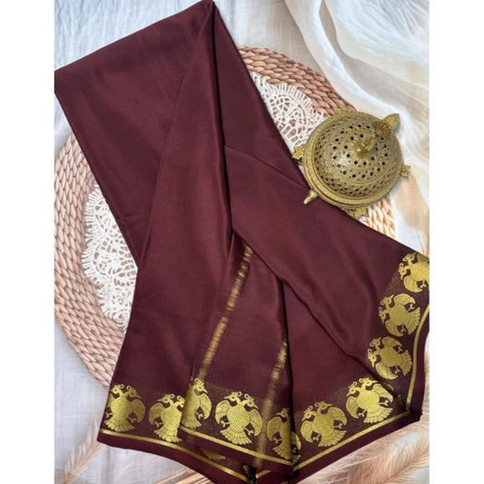Appealing Women's Crepe Chit Pallu Solid Saree With Blouse Piece
