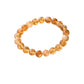Elegant Natural Crystal 8mm Citrine Bracelet
