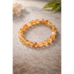 Elegant Natural Crystal 8mm Citrine Bracelet