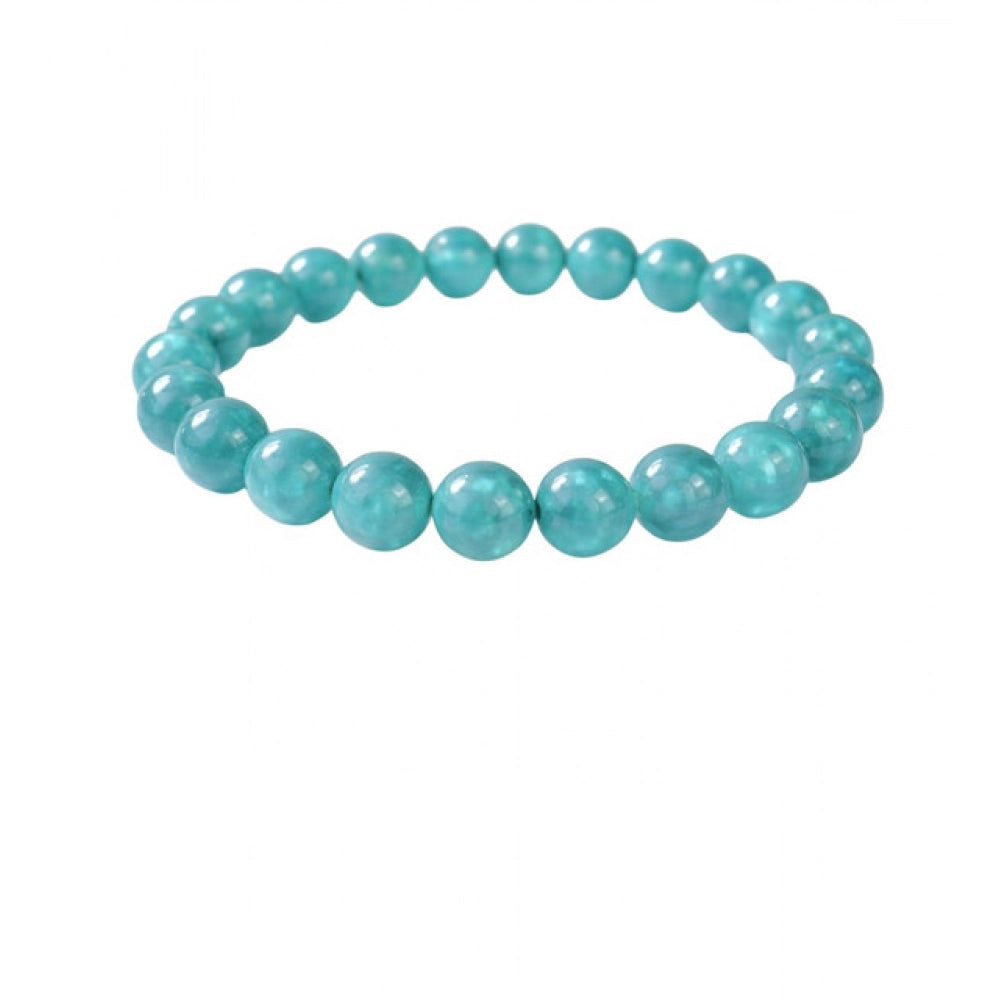 Elegant Natural Crystal 8mm Amazonite Bracelet