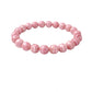Elegant Natural Crystal 8mm Rhodochrosite Bracelet